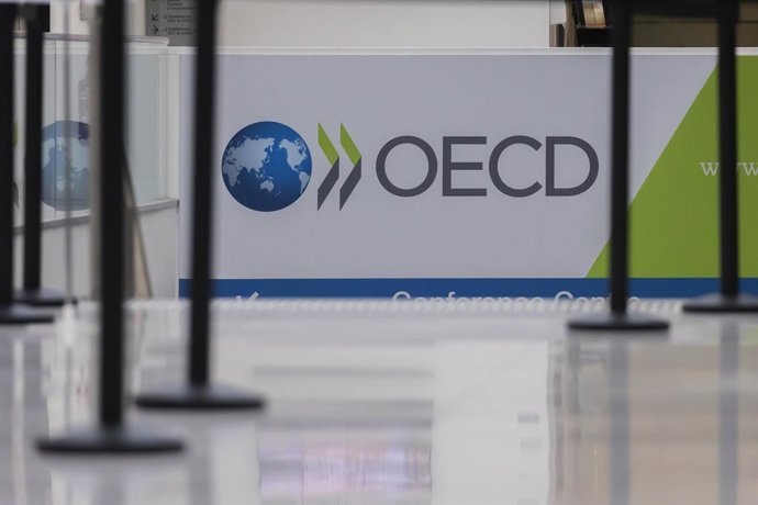 Archivo - December 1, 2021, Paris, France, France: Paris, France December 1, 2021 - View of OECD headquarters after a press conference on the occasion of the release of its latest World Economic Outlook. According to this latest economic outlook, the glob