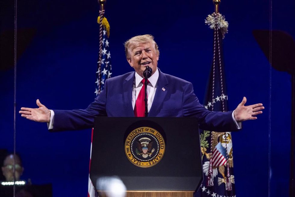 Donald Trump, presidente de EEUU.
