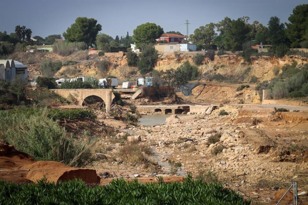 Archivo - Barranco de l'Horteta de Torrent (Valencia)