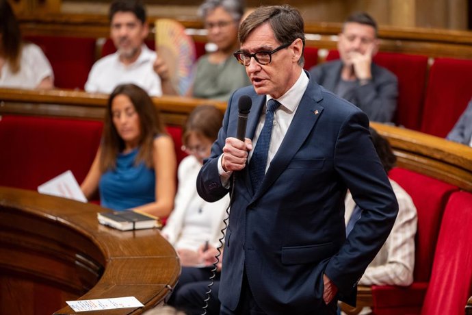 El president de la Generalitat, Salvador Illa