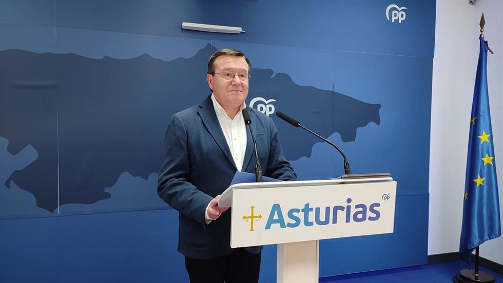Archivo - El diputado del PP de Asturias Rafael Alonso.
