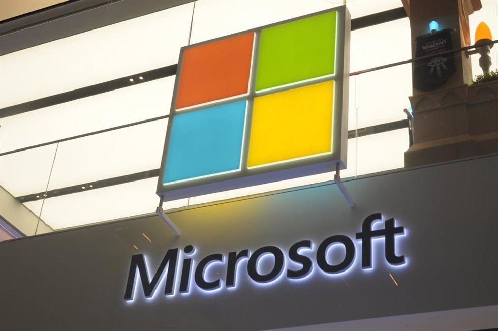 Archivo - Logo de Microsoft.