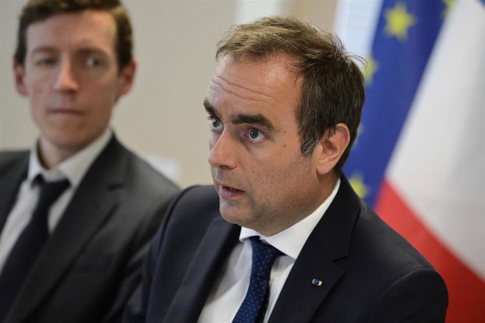 El primer ministro francés, Sebastian Lecornu.