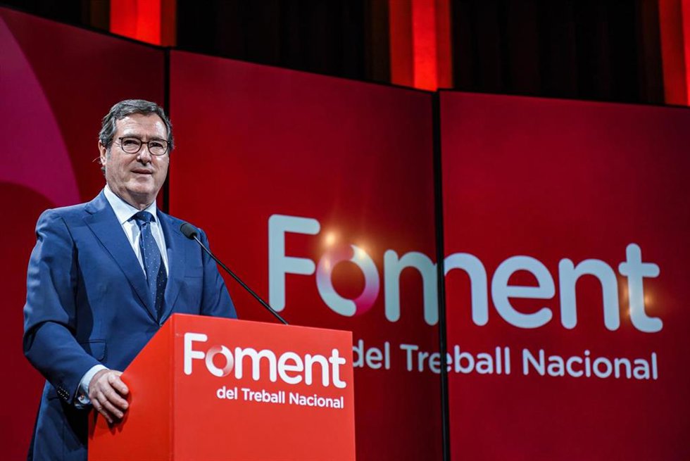 Archivo - El presidente de la CEOE, Antonio Garamendi