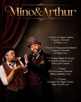 El dúo Magomino y Arthur obtiene el Premio Nacional de Magia Cómica en el Congreso Nacional de Magia FESMA 2026