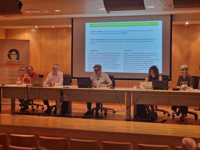 Junta de Gobierno de Cadasa.