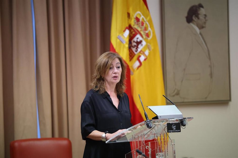 La presidenta del Congreso, Francina Armengol 