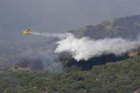 Sanz señala que el incendio de Grazalema (Cádiz) es "complejo" por viento e influencia topográfica