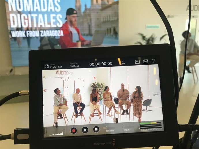 Imagen de la presentación de 'Work from Zaragoza" para captar nómadas digitales