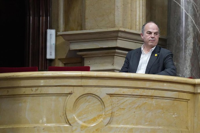 Archivo - El secretario general de Junts, Jordi Turull, durante un pleno en el Parlament de Cataluña, a 10 de febrero de 2026, en Barcelona, Cataluña (España). 