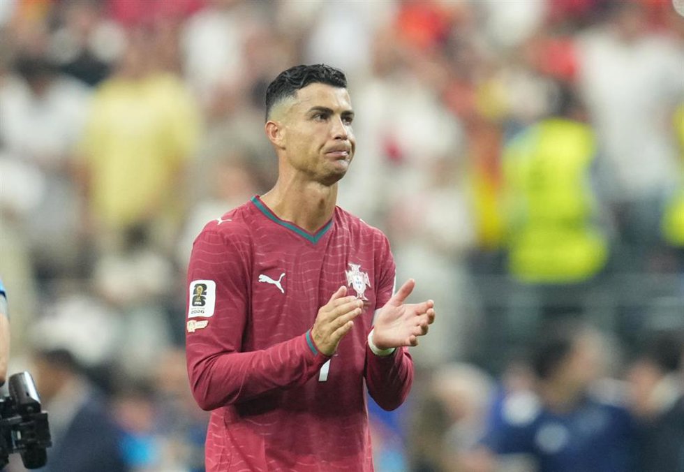 Cristiano Ronaldo tras el Portugal-España de los octavos de final del Mundial de 2026