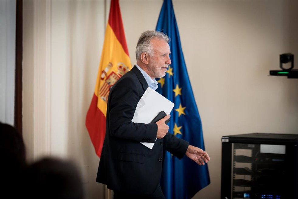 El ministro de Política Territorial y Memoria Democrática, Ángel Víctor Torres.