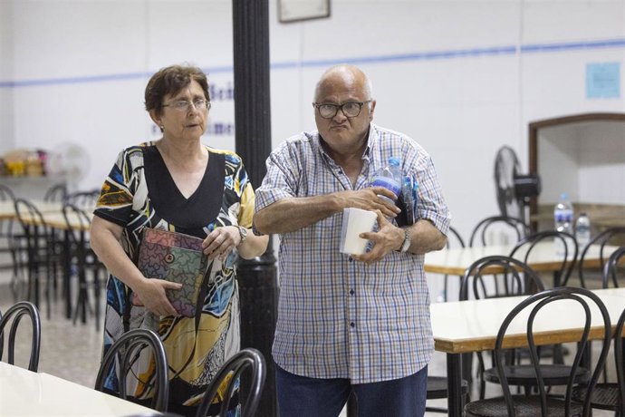 Desalojados de Azuébar se hospedan el colegio Seminario de Segorbe, a 6 de julio de 2026