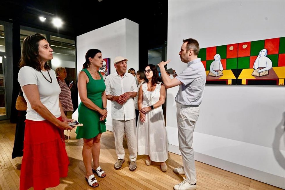 El centro cívico de Tabacalera acoge la exposición de Roberto Orallo 'Mi yo, hoy', hasta el 14 de agosto