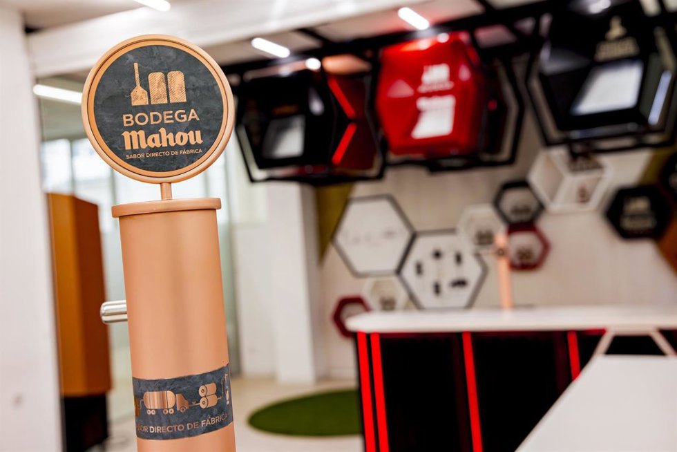 Tanques de cerveza de Mahou San Miguel