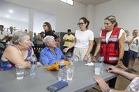 Alcaldesa de Azuébar: "Las personas desalojadas tenían la maleta preparada al lado de la puerta para volver"