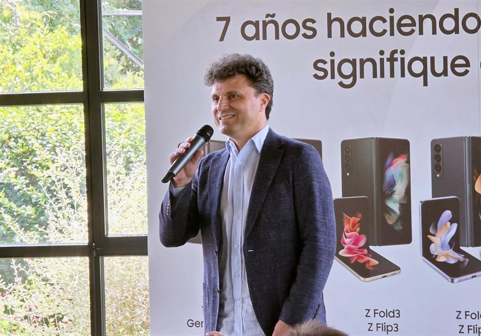 Foto del vicepresidente y responsable de Mobile eXperience en Samsung Electronics Iberia, David Alonso