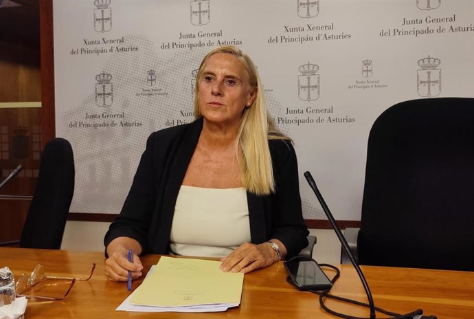 La diputada del PP de Asturias Susana Fernández.