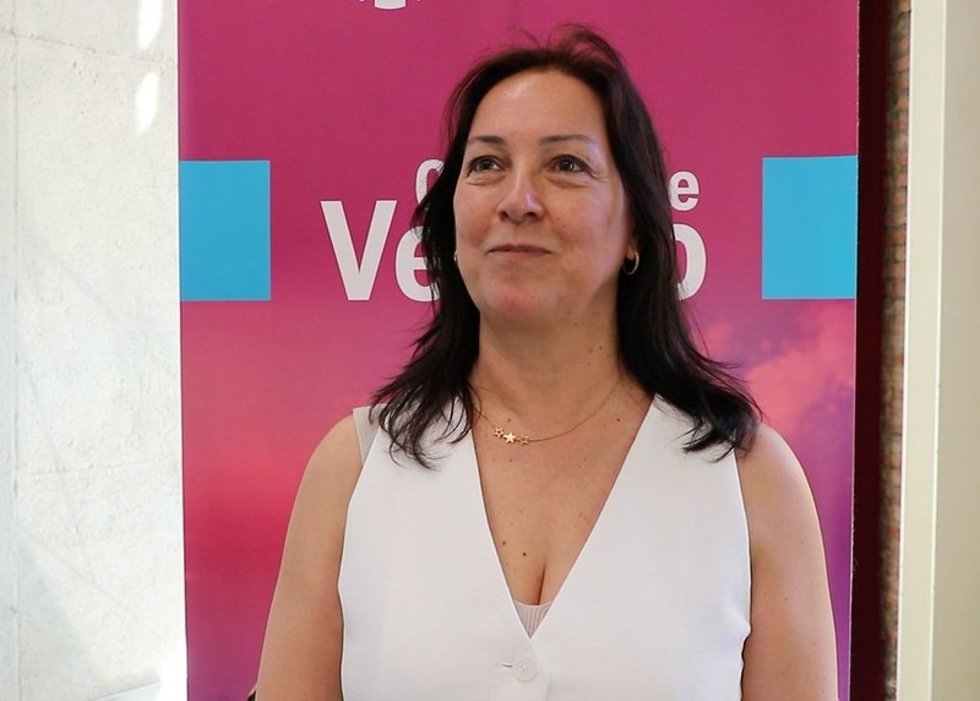 Virginia Jiménez, alumna del curso de verano de la UNIA titulado 'La disciplina territorial y urbanística en Andalucía' que se celebra en Málaga.