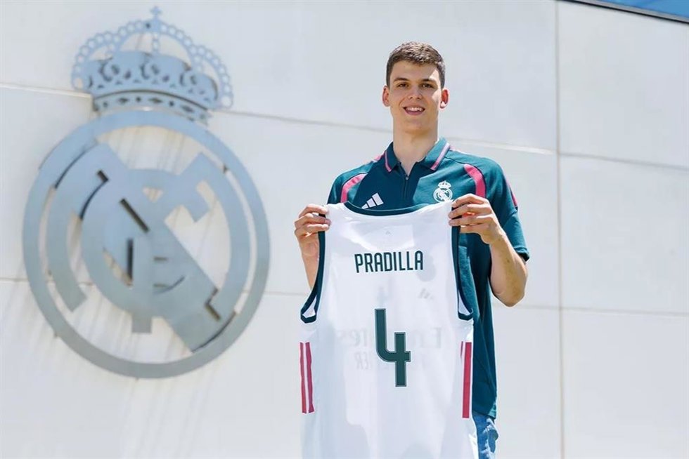 Jaime Pradilla, nuevo jugador del Real Madrid.