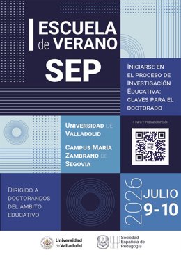 Información sobre la I Escuela de Verano de la Sociedad Española de Pedagogía.