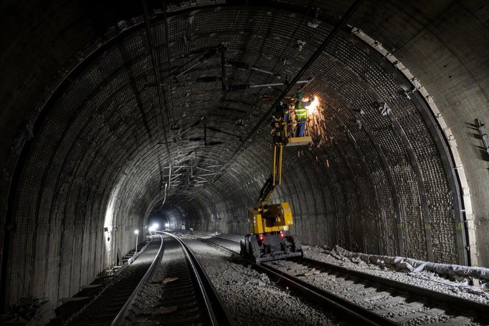 Mantenimiento del túnel de Rubí