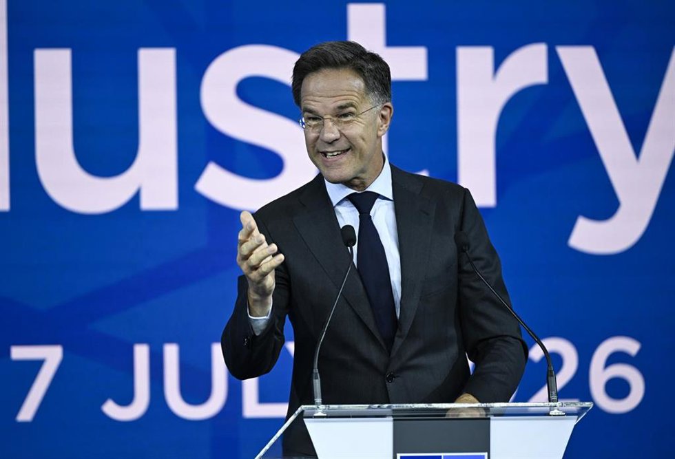 El secretario general de la OTAN, Mark Rutte