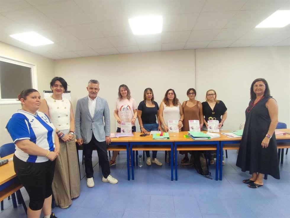 Visita a la Escuela Taller 'Logroño cuida'