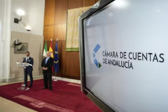Imagen de archivo del nuevo logotipo de la Cámara de Cuentas de Andalucía.