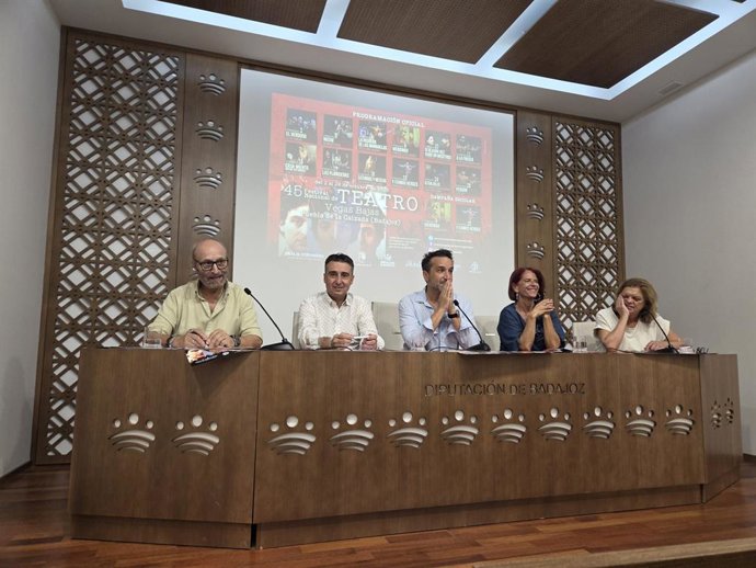Presentación del 45º Festival Nacional de Teatro Vegas Bajas de Puebla de la Calzada