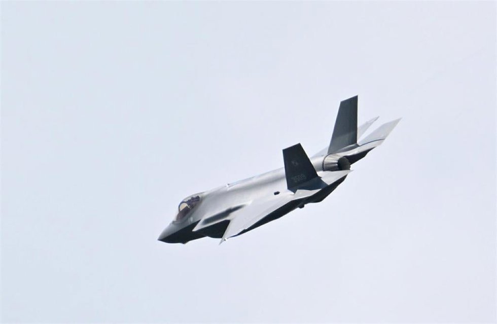 Imagen de archivo de un caza F35.