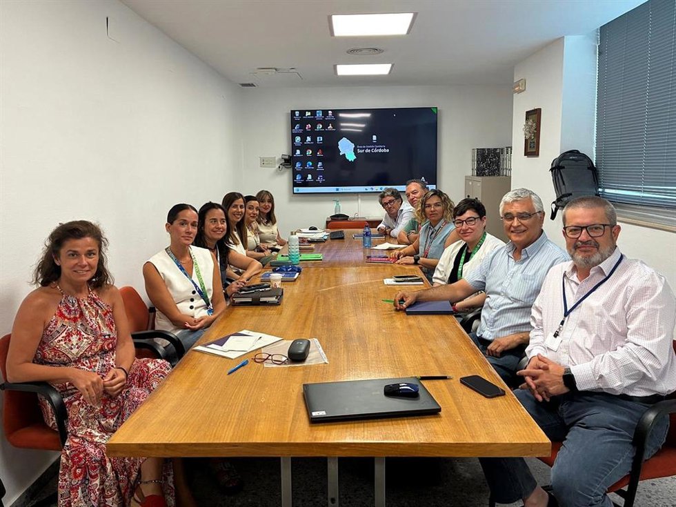 Reunión de constitución de la Comisión Operativa de Igualdad del Área de Gestión Sanitaria Sur de Córdoba.
