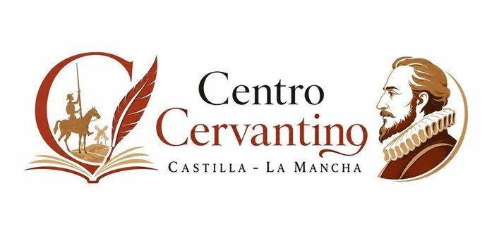 Logotipo del Centro Cervantino de Castilla-La Mancha.