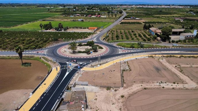 Imagen del eje ciclopeatonal