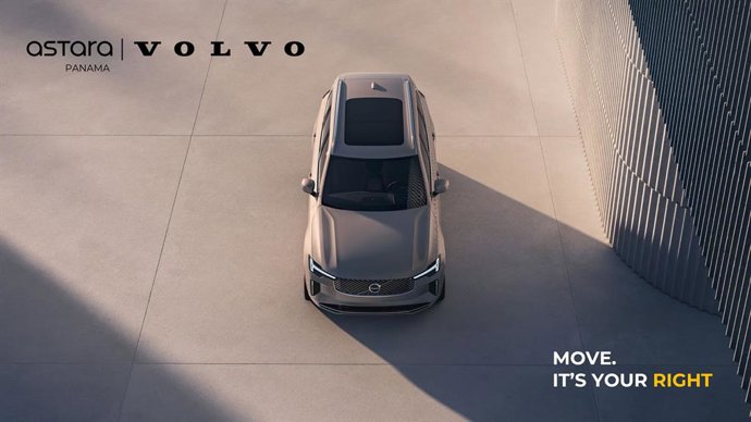 Imagen de la alianza de Astara y Volvo Cars en Panamá.