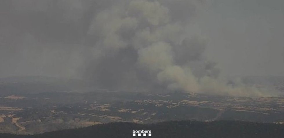 Incendio en Selvanera (Lleida)