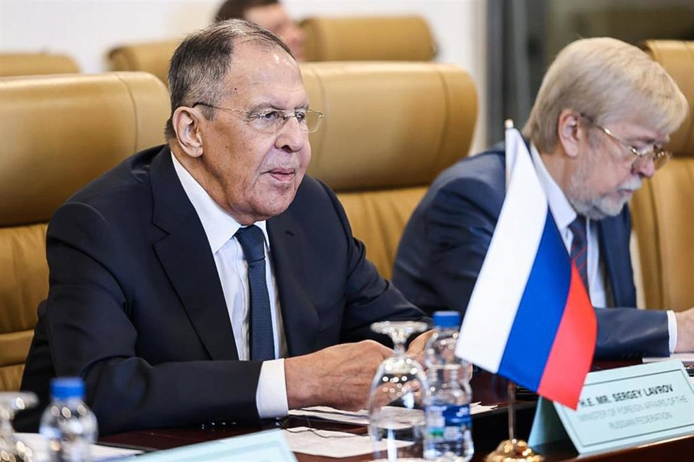 Sergei Lavrov, ministro ruso de Asuntos Exteriores.