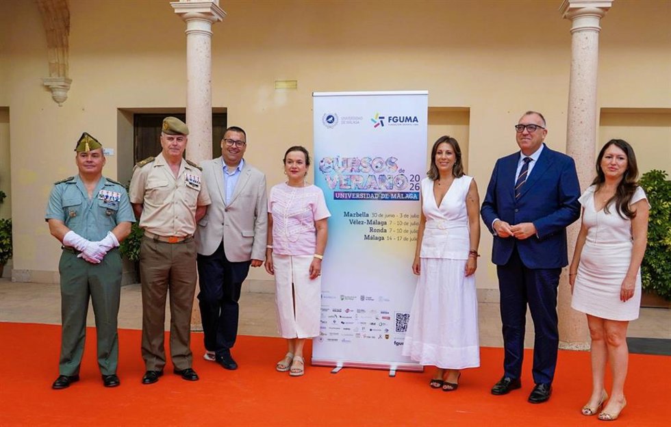 Inauguración de los Cursos de Verano de la UMA en Ronda.