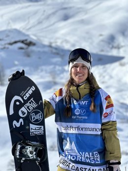Archivo - La rider Núria Castán podrá debutar en unos Juegos Olímpicos en los Alpes 2030 tras la inclusión del 'freeride' en el programa.