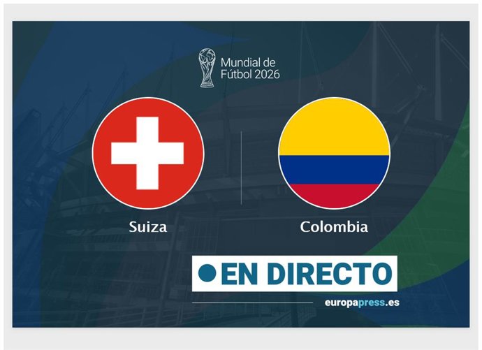 Onces Iniciales probables: Suiza - Colombia: resumen y estadísticas del partido de Octavos de final de Copa Mundial de la FIFA