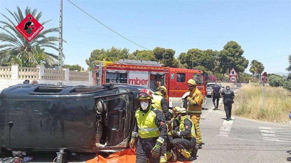 Imagen del lugar del siniestro