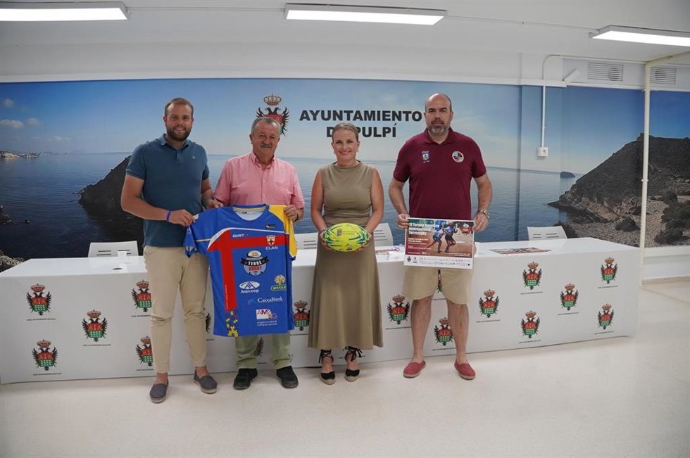 Presentación del torneo de rugby-playa Terrerugby.