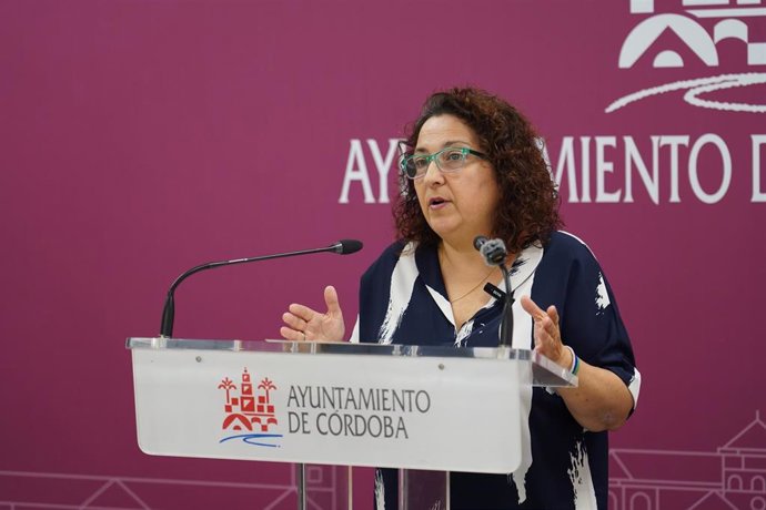 La concejal del PSOE en el Ayuntamiento de Córdoba Alicia Moya.