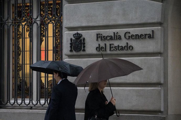 Archivo - Sede de la Fiscalía General del Estado (FGE), a 8 de junio de 2023, en Madrid (España). 