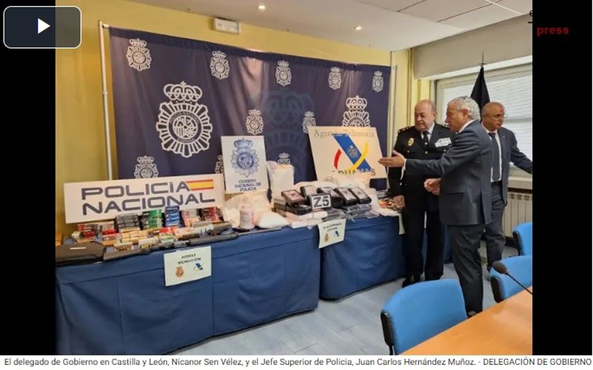Fiscalía de Valladolid pide penas que suman 86 años para los ocho presuntos  narcos  de la  Operación Churruca 