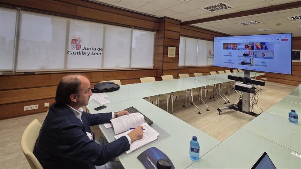 El consejero de Agricultura, Ganadería, Medio Rural y Política Ambiental, Joaquín Antonio Pino, participa en la Conferencia Sectorial de Agricultura y Desarrollo Rural, presidida por el ministro del ramo, Luis Planas