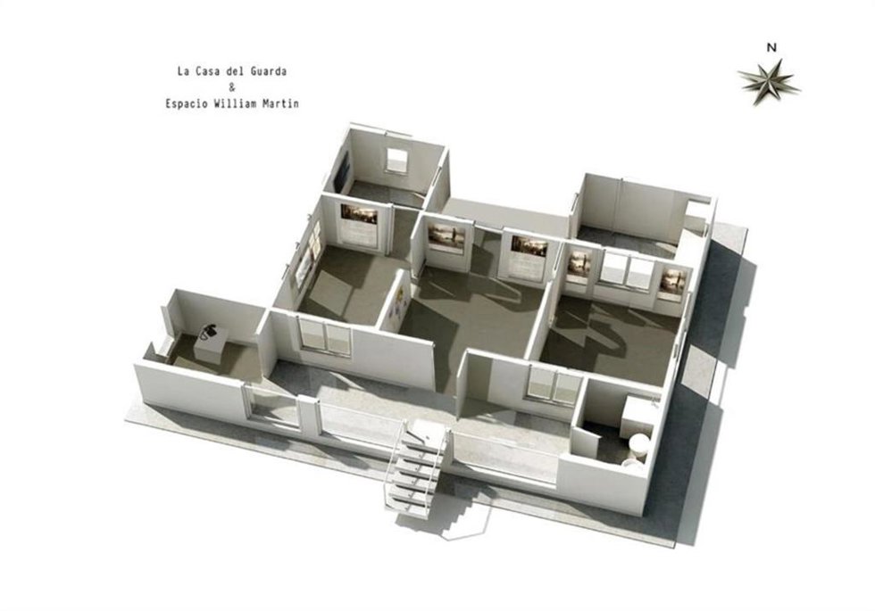 Proyecto museográfico del futuro centro de interpretación de la Casa del Guarda y William Martin de Punta Umbría (Huelva).