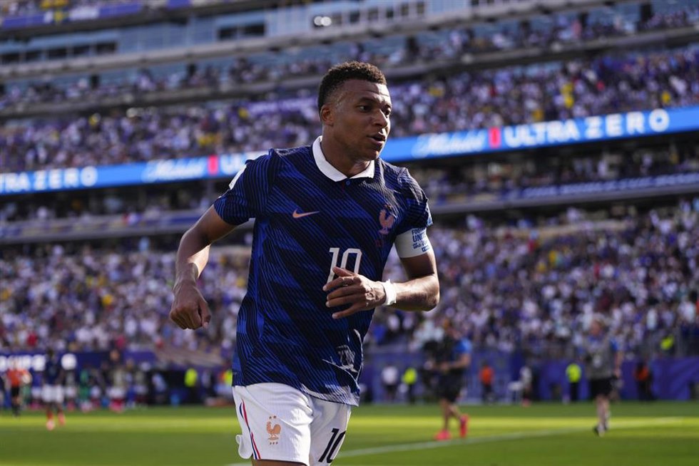 Kylian Mbappé durante el Mundial de Estados Unidos, México y Canadá