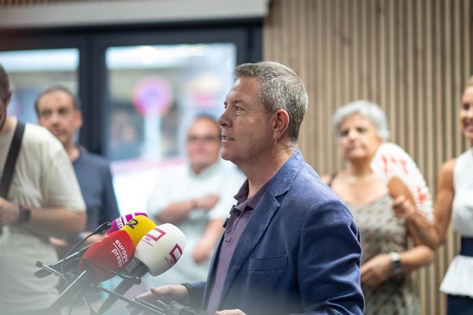 El presidente de Castilla-La Mancha, Emiliano García-Page, en Cuenca.