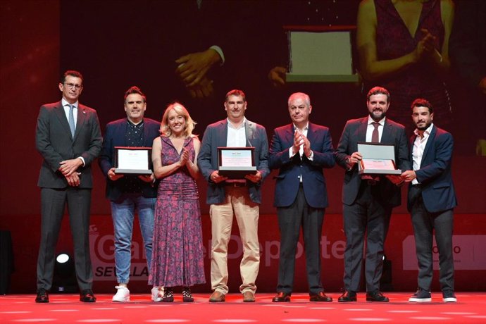 Gala del Deporte en Sevilla.